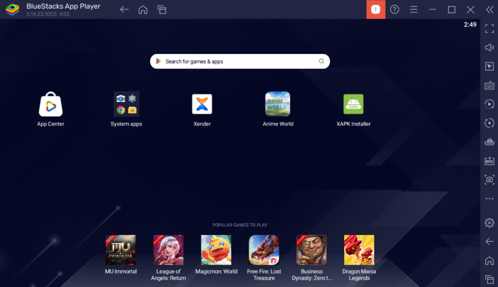 Install Anime World on PC using the BlueStacks emulator
