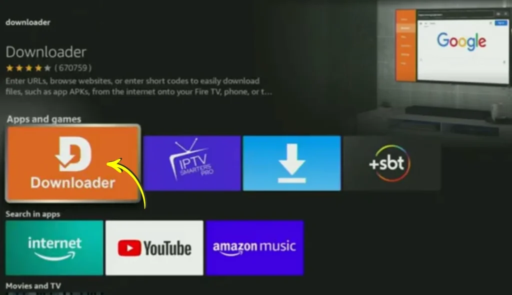 find smart tv downloader